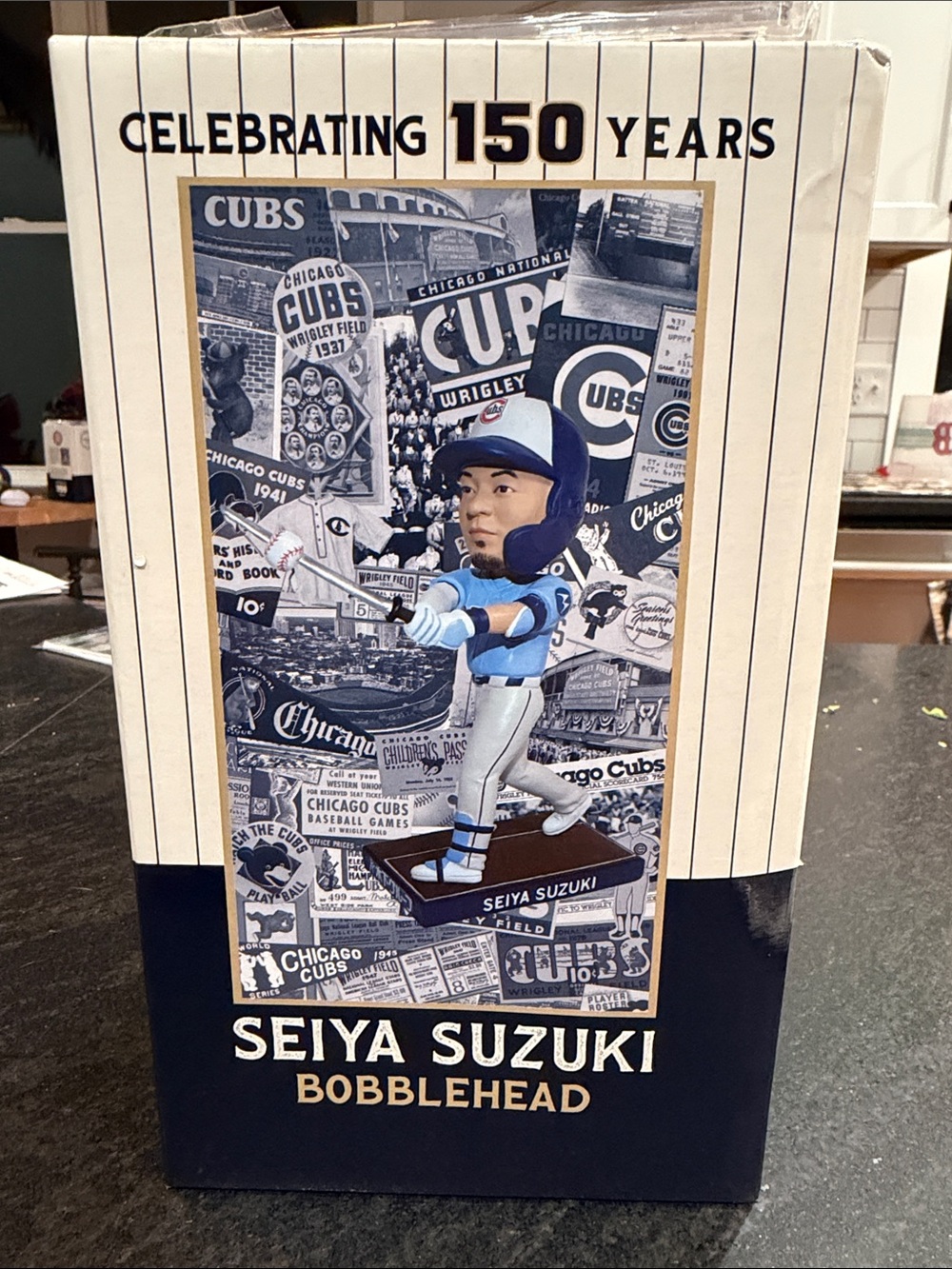Seiya Suzuki Bobblehead - Chicago Cubs 150 year